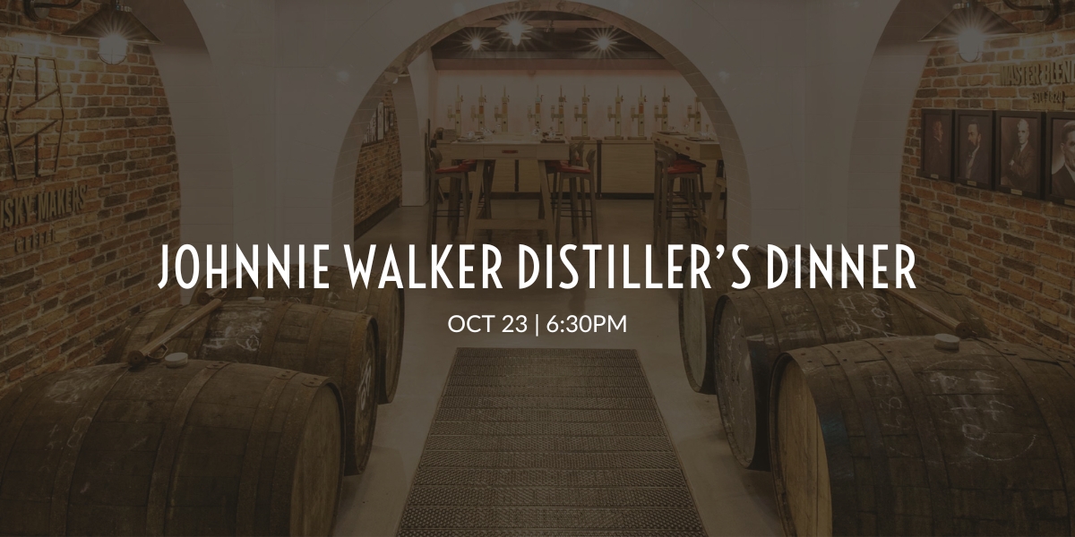 Johnnie Walker's Distillers Dinner